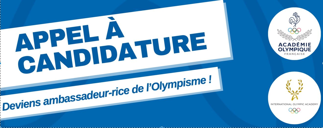 Appel à candidatures – 65ᵉ Session Internationale pour jeunes participants de l’Académie Internationale Olympique