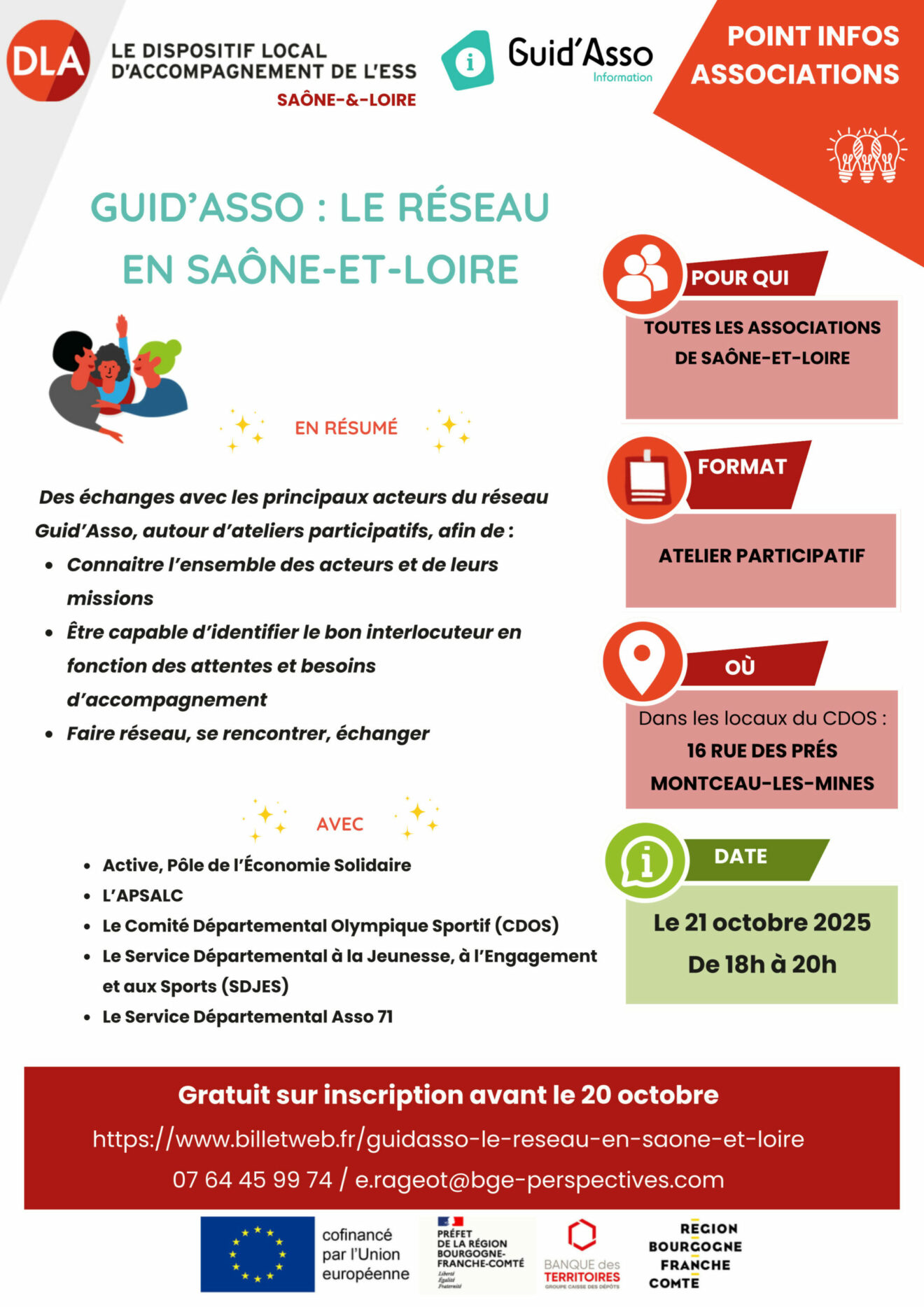 Point infos Associations