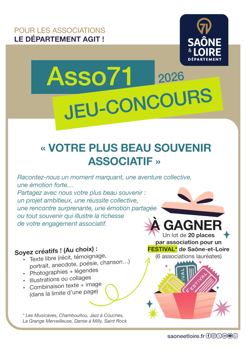 Partagez votre plus beau souvenir associatif et gagnez 20 places pour un festival !