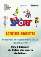 Fête du Sport - Mâcon - 16 septembre